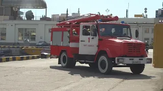 13x Rescue Vehicles responding to large Emergency Drill in Odessa City Fridge