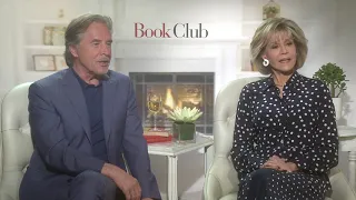 BOOK CLUB Cast Interviews - Jane Fonda and Don Johnson