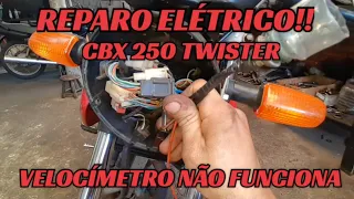 VELOCÍMETRO NÃO FUNCIONA!!?? COMO RESOLVER! (Bônus detalhe fio do farol)