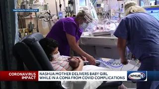 Woman gives birth while in coma