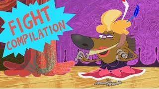 Zig & Sharko - FIGHT COMPILATION - HD