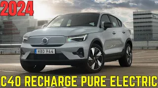 2024 Volvo C40 Recharge Pure Electric REVIEW | What kind of vehicle is the 2024 Volvo C40? |