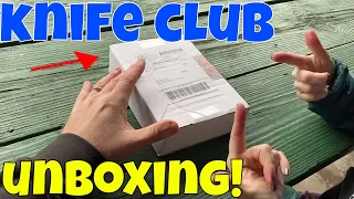 Monthly Knife Club Unboxing