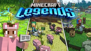 Minecraft Legends #1 - Майнкрафт в жанре стратегий