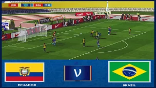 Ecuador vs Brazil ⚽ En Vivo | Eliminatorias Qatar 2022 - CONMEBOL | Partido Completo