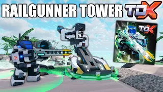 TDX RAILGUNNER Tower Review… | ROBLOX