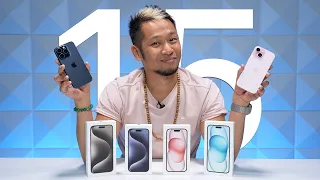 iPhone 15 & 15 Pro Lineup Unboxing & Upgrade Advice!
