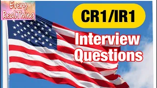 CR1/IR1 (SPOUSAL) USA VISA SAMPLE INTERVIEW QUESTIONS 2024