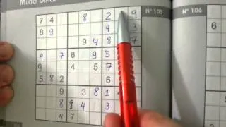 Resolvendo sudoku muito difícil (segundo a revista)