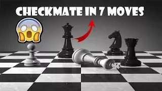 HOW TO CHECKMATE IN 7 MOVES IN THE ITALIAN OPENING
