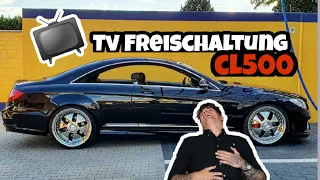 TV Freischaltung bei Fahrt C216 W221 CL500 // Streaming Multimedia im Mercedes Teil2