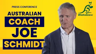 WALLABIES:  Joe Schmidt press conference