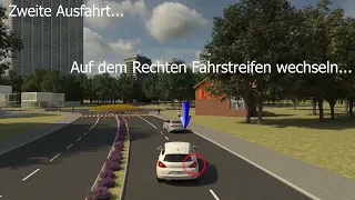 Doppelte Kreisverkehr