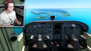 Microsoft Flight Simulator - Part 2 - FLYING TO THE BAHAMAS!