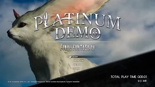 【実況】ファイナルファンタジー１５ プラチナデモ Final Fantasy XV Platinum Demo