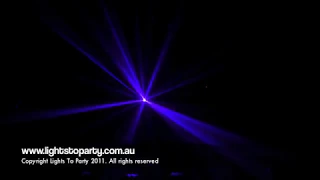 Blue Animation Cluster Laser Beam 300mw