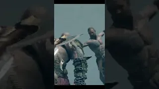 Kratos es herido por su hijo😱😨😲 God of War 2018 #shorts