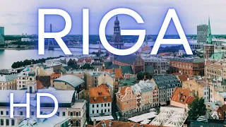 Riga, Latvia in HD: Stunning Drone Footage