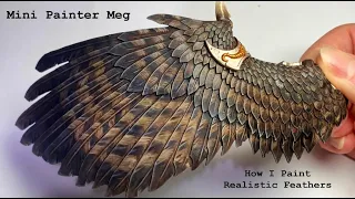 How I Paint Realistic Feathers