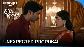 Ram's Unconventional Proposal To Sita ❤️ | Sita Ramam | Prime Video India