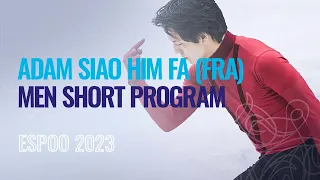 Adam SIAO HIM FA (FRA) | Men Short Program | Espoo 2023 | #EuroFigure