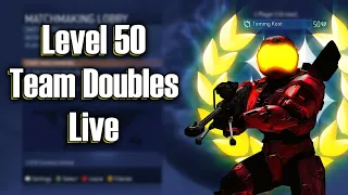 Halo 3 (X360) Live Gameplay | Level 50 Team Doubles on Snowbound