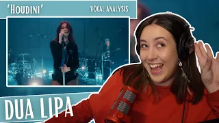 DUA LIPA - Houdini | Vocal Coach Reaction (& Analysis) | Jennifer Glatzhofer