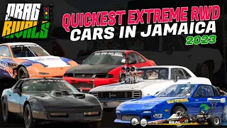 Jamaica's Top 5 Quickest Extreme RWD Cars for 2023 | Drag Rivals at Vernamfield