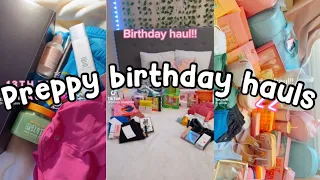 Preppy haul (birthday edition)