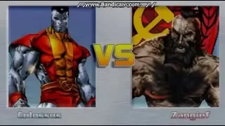 Колосс vs Зангиев [MARVEL VS CAPCOM ]