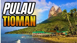 EXPLORING PULAU TIOMAN OF MALAYSIA | STUNNING AERIAL VIEW OF KAMPUNG MUKUT