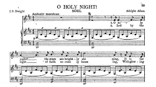 Adam - O Holy Night (piano accompaniment)