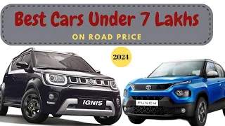 Best Cars under 7 Lakhs in India |2024| On Road Price