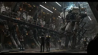 Hangar 74 Concept art blender Cycles ZBrush timelapse