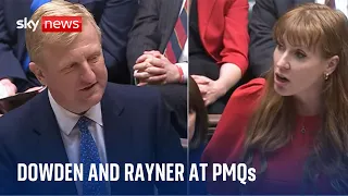 PMQs: Angela Rayner and Oliver Dowden clash over housing