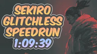 Sekiro - Glitchless Speedrun - 1:09:39