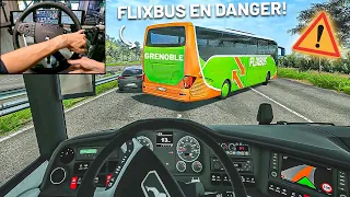 🚌 TRAJET DANGEREUX VERS GRENOBLE ! (Fernbus Simulator)