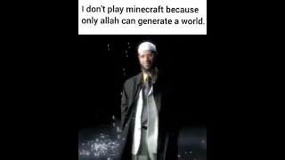 minecraft haram 😡😡