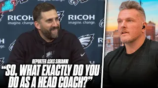 Reporter Asked Nick Sirianni "So What Do You Do?" When He Talked OC & DC Responsibilities