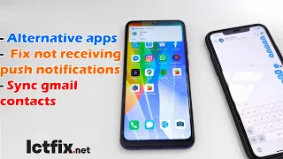 Huawei/Honor Alternative Google Apps | Fix Not Receiving Push Notifications | Sync Gmail contacts