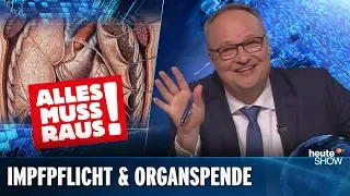 Der Staat will uns zwangsimpfen und alle Organe wegnehmen! | heute-show vom 05.04.2019