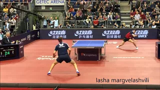 Timo Boll vs Dimitrij Ovtcharov (German Open 2017)
