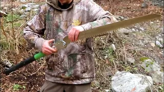 Silky Katanaboy 650: Folding Saw Test