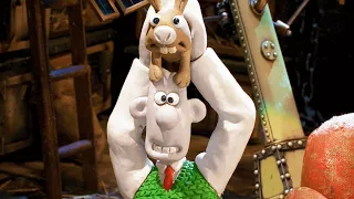 WALLACE & GROMIT THE CURSE OF THE WERE-RABBIT Clip - "Rabbit Rehabilitation!" (2005)