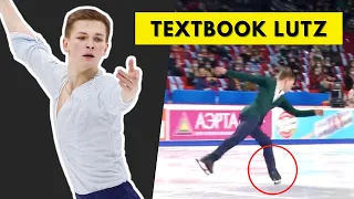 Mikhail Kolyada’s PERFECT LUTZ Edge Analysis - Russian Nationals 2021