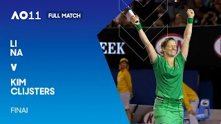 Li Na v Kim Clijsters Full Match | Australian Open 2011 Final