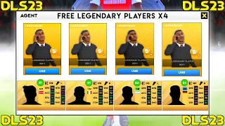 FREE LEGENDARY PLAYERS! - DLS 23 LEGENDARY AGENT REWARDS | Dream League Soccer 2023 R2G Account