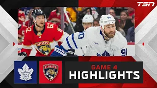 HIGHLIGHTS: Game 4 -- Toronto Maple Leafs vs. Florida Panthers