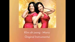 Kim Ah Joong - Maria 마리아 Instrumental / Karaoke