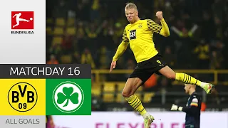 Haaland Again with a Brace! | Borussia Dortmund - Greuther Fürth 3-0 | All Goals | Matchday 16